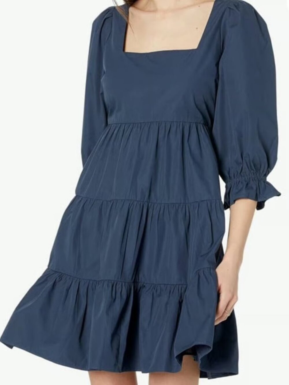 Madewell Poplin Lizzie Babydoll Dress